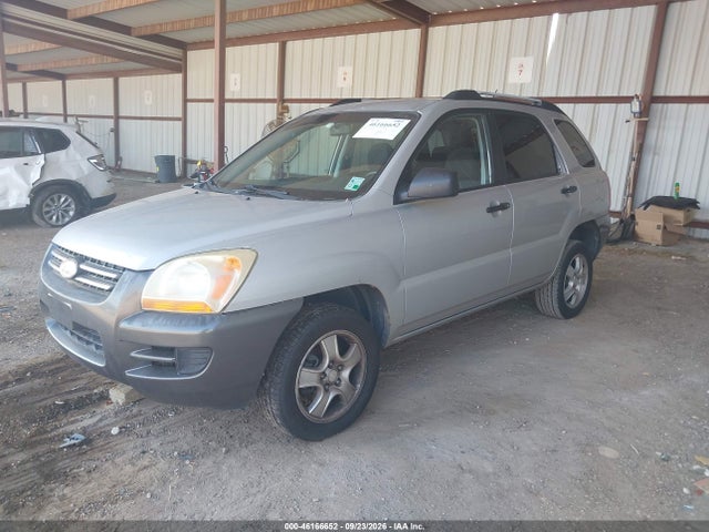 2006 Kia Sportage Lx მანქანა იყიდება აუქციონზე, vin: KNDJF724367279598, აუქციონის ნომერი: 46166652