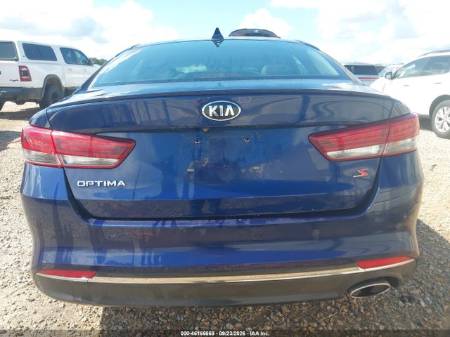 2018 Kia Optima S მანქანა იყიდება აუქციონზე, vin: 5XXGT4L30JG217132, აუქციონის ნომერი: 46166669