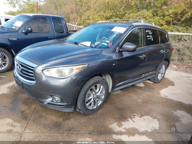 2014 Infiniti Qx60 მანქანა იყიდება აუქციონზე, vin: 5N1AL0MN1EC552710, აუქციონის ნომერი: 46166712