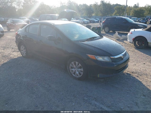 2012 Honda Civic Lx მანქანა იყიდება აუქციონზე, vin: 19XFB2F54CE080143, აუქციონის ნომერი: 46166749