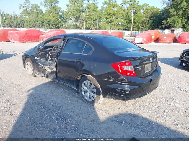 Aukcja sprzedaży 2012 Honda Civic Lx, vin: 19XFB2F54CE080143, numer aukcji: 46166749