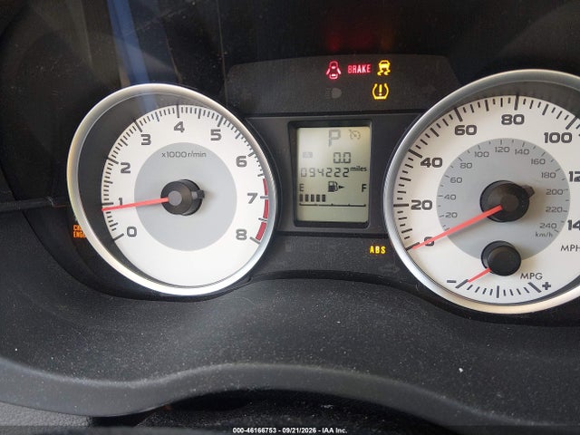 Aukcja sprzedaży 2013 Subaru Impreza 2.0i Premium, vin: JF1GPAC62D2880473, numer aukcji: 46166753