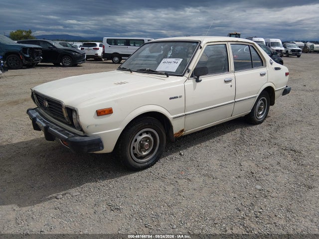 1978 Toyota Corolla მანქანა იყიდება აუქციონზე, vin: TE31286136, აუქციონის ნომერი: 46166784