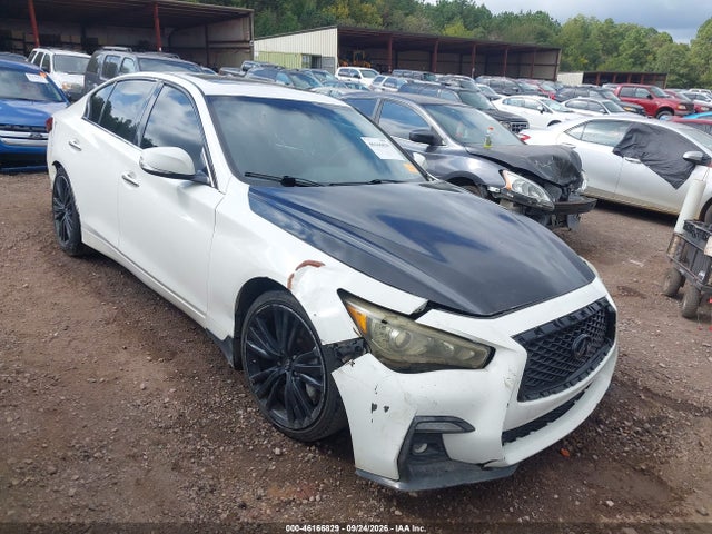 Auction sale of the 2018 Infiniti Q50 3.0t Luxe, vin: JN1EV7AP3JM351266, lot number: 46166829