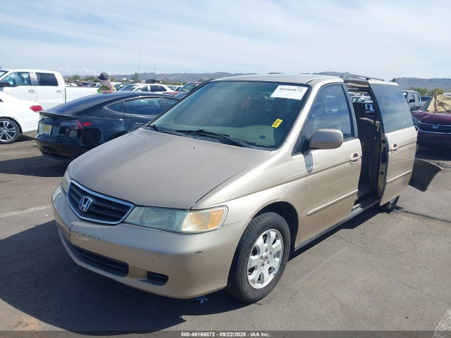 46166872 :رقم المزاد ، 5FNRL18642B006918 vin ، 2002 Honda Odyssey Ex مزاد بيع