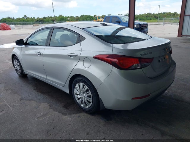 46166893 :رقم المزاد ، 5NPDH4AE5GH665372 vin ، 2016 Hyundai Elantra Se مزاد بيع
