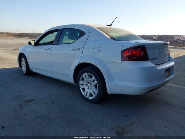 2013 Dodge Avenger Se მანქანა იყიდება აუქციონზე, vin: 1C3CDZAB3DN742492, აუქციონის ნომერი: 46166904