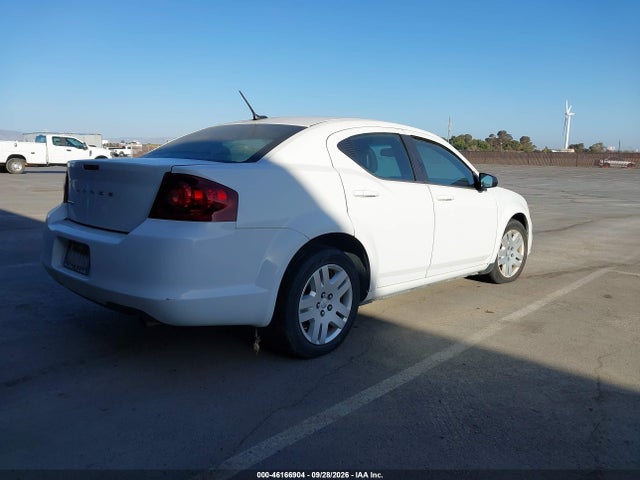 2013 Dodge Avenger Se მანქანა იყიდება აუქციონზე, vin: 1C3CDZAB3DN742492, აუქციონის ნომერი: 46166904