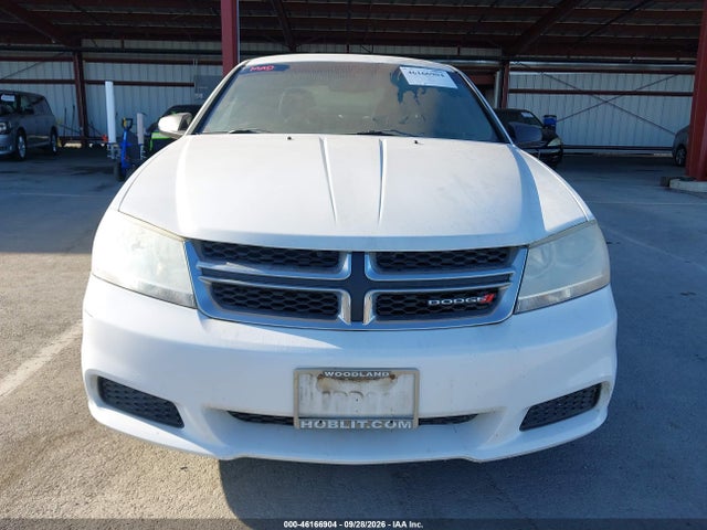 2013 Dodge Avenger Se მანქანა იყიდება აუქციონზე, vin: 1C3CDZAB3DN742492, აუქციონის ნომერი: 46166904