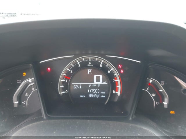 46166925 :رقم المزاد ، 2HGFC2F57HH528076 vin ، 2017 Honda Civic Lx مزاد بيع