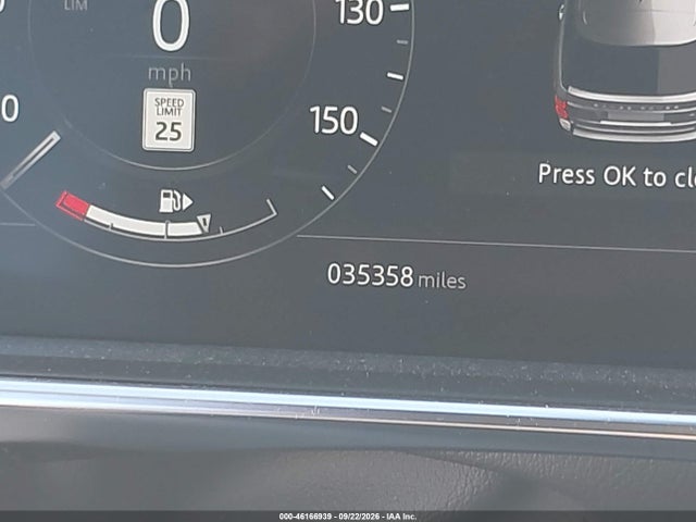 2022 Land Rover Range Rover Westminster მანქანა იყიდება აუქციონზე, vin: SALGS2RU3NA462444, აუქციონის ნომერი: 46166939