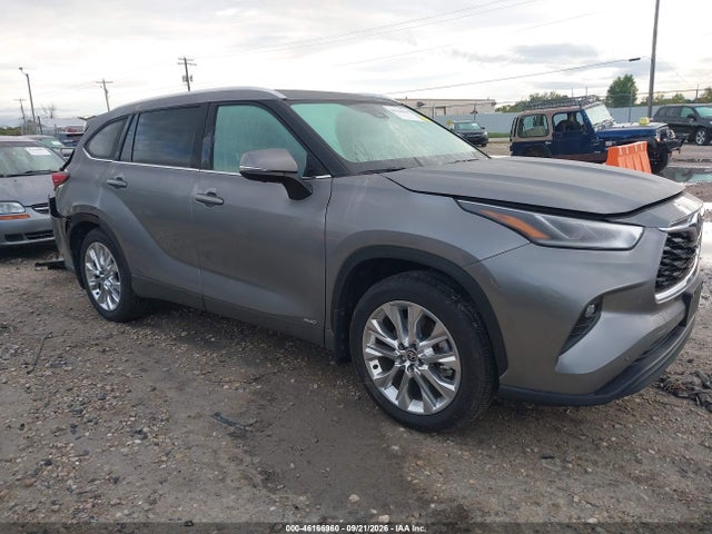 Auction sale of the 2026 Toyota Highlander Hybrid Limited, vin: 5TDXBRCH3TS707254, lot number: 46166960
