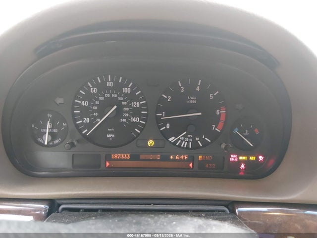 Aukcja sprzedaży 2000 Bmw 7 Series 740il, vin: WBAGH8341YDP16217, numer aukcji: 46167005