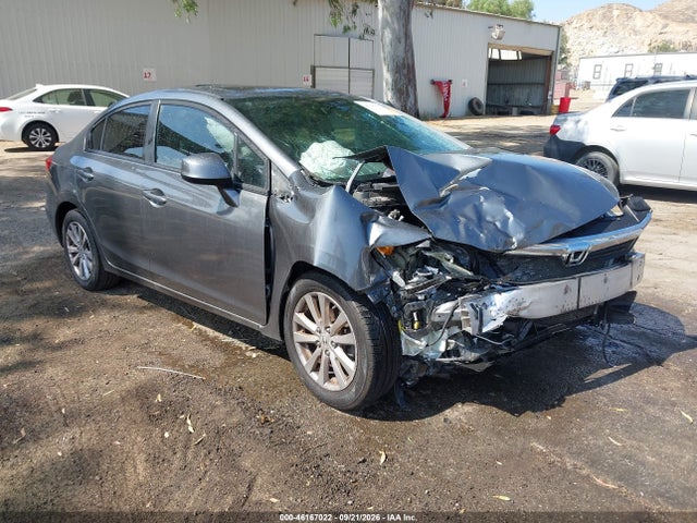 46167022 :رقم المزاد ، 19XFB2F82CE305881 vin ، 2012 Honda Civic Ex مزاد بيع