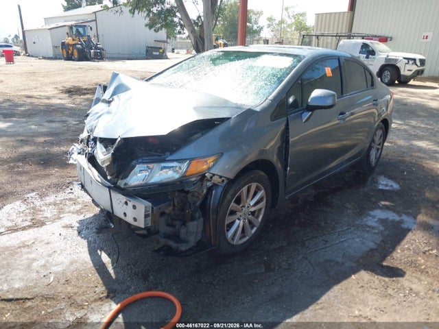 46167022 :رقم المزاد ، 19XFB2F82CE305881 vin ، 2012 Honda Civic Ex مزاد بيع