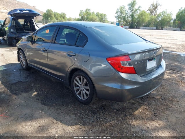 46167022 :رقم المزاد ، 19XFB2F82CE305881 vin ، 2012 Honda Civic Ex مزاد بيع