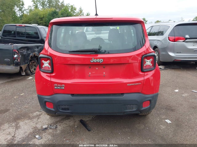Продажа на аукционе авто 2015 Jeep Renegade Sport, vin: ZACCJBAT0FPB66683, номер лота: 46167056
