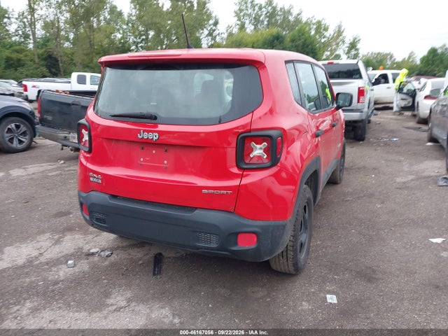 Продажа на аукционе авто 2015 Jeep Renegade Sport, vin: ZACCJBAT0FPB66683, номер лота: 46167056