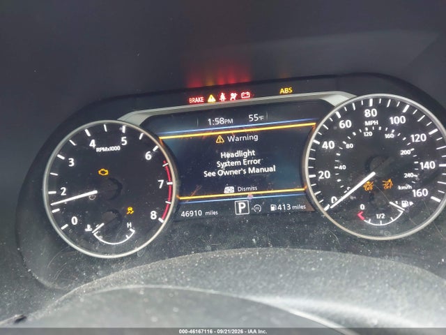 Продаж на аукціоні авто 2025 Nissan Sentra Sr, vin: 3N1AB8DV1SY212419, номер лоту: 46167116
