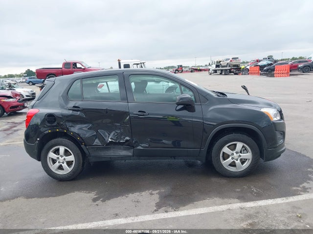 2016 Chevrolet Trax 1ls მანქანა იყიდება აუქციონზე, vin: KL7CJNSB0GB732601, აუქციონის ნომერი: 46167156