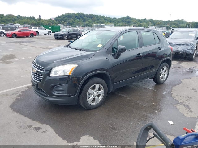 2016 Chevrolet Trax 1ls მანქანა იყიდება აუქციონზე, vin: KL7CJNSB0GB732601, აუქციონის ნომერი: 46167156