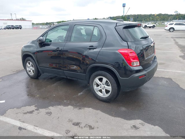 2016 Chevrolet Trax 1ls მანქანა იყიდება აუქციონზე, vin: KL7CJNSB0GB732601, აუქციონის ნომერი: 46167156