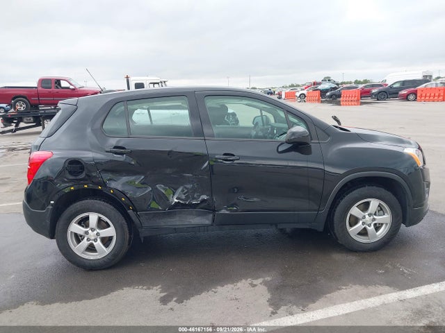 2016 Chevrolet Trax 1ls მანქანა იყიდება აუქციონზე, vin: KL7CJNSB0GB732601, აუქციონის ნომერი: 46167156