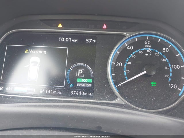 2021 Nissan Leaf Sl Plus 62 Kwh მანქანა იყიდება აუქციონზე, vin: 1N4BZ1DV1MC551297, აუქციონის ნომერი: 46167158