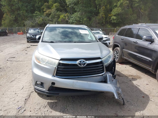 Aukcja sprzedaży 2015 Toyota Highlander Xle V6, vin: 5TDJKRFH7FS116835, numer aukcji: 46167169