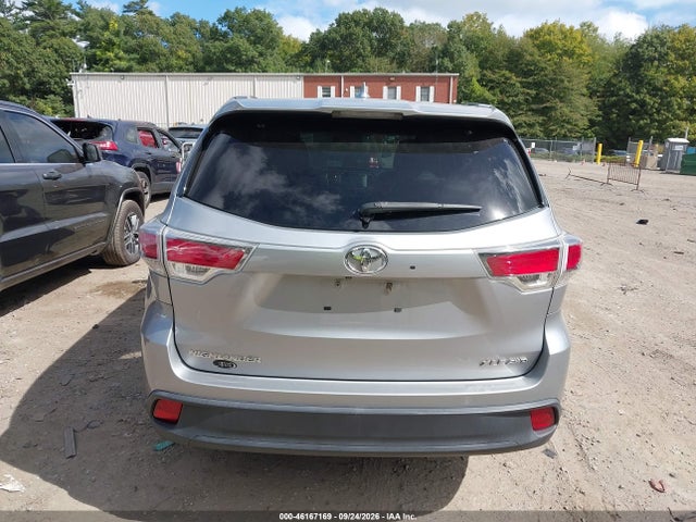 Aukcja sprzedaży 2015 Toyota Highlander Xle V6, vin: 5TDJKRFH7FS116835, numer aukcji: 46167169