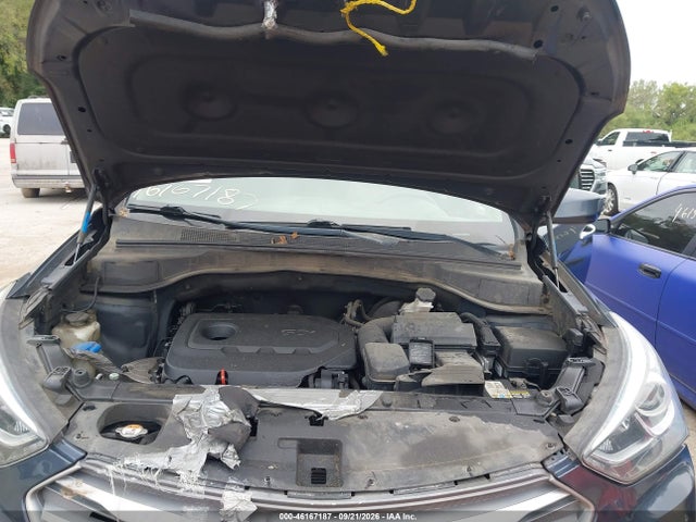 46167187 :رقم المزاد ، 5NMZT3LB3JH077458 vin ، 2018 Hyundai Santa Fe Sport 2.4l مزاد بيع