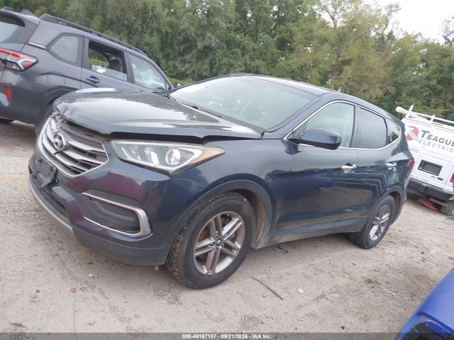 46167187 :رقم المزاد ، 5NMZT3LB3JH077458 vin ، 2018 Hyundai Santa Fe Sport 2.4l مزاد بيع