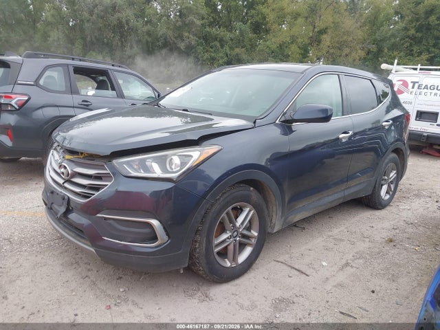 46167187 :رقم المزاد ، 5NMZT3LB3JH077458 vin ، 2018 Hyundai Santa Fe Sport 2.4l مزاد بيع