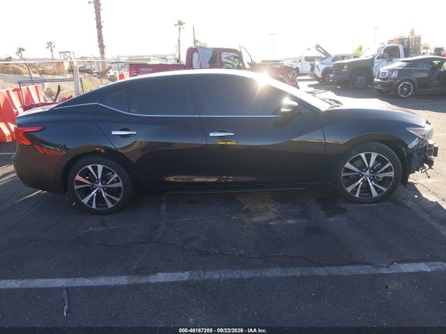 46167208 :رقم المزاد ، 1N4AA6APXJC391695 vin ، 2018 Nissan Maxima 3.5 Platinum مزاد بيع