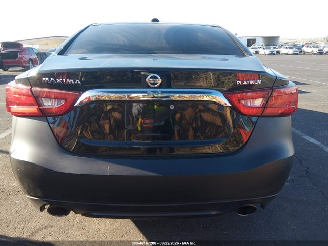 46167208 :رقم المزاد ، 1N4AA6APXJC391695 vin ، 2018 Nissan Maxima 3.5 Platinum مزاد بيع