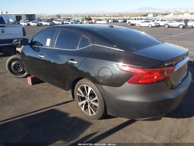 46167208 :رقم المزاد ، 1N4AA6APXJC391695 vin ، 2018 Nissan Maxima 3.5 Platinum مزاد بيع