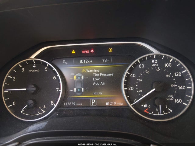 46167208 :رقم المزاد ، 1N4AA6APXJC391695 vin ، 2018 Nissan Maxima 3.5 Platinum مزاد بيع