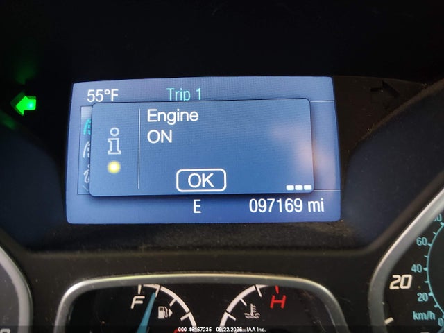 46167235 :رقم المزاد ، 1FADP3F24EL131533 vin ، 2014 Ford Focus Se مزاد بيع