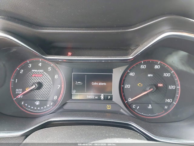 Продаж на аукціоні авто 2022 Chevrolet Trailblazer Fwd Rs, vin: KL79MTSL1NB034641, номер лоту: 46167247