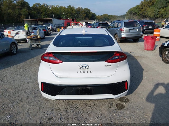 Продажа на аукционе авто 2017 Hyundai Ioniq Hybrid Sel, vin: KMHC75LC7HU035355, номер лота: 46167274
