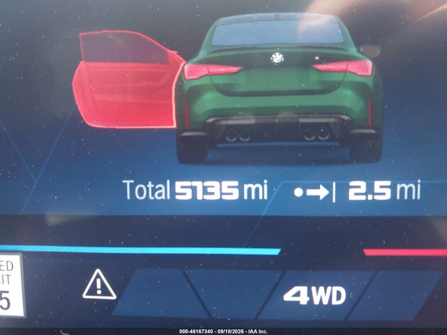 46167340 :رقم المزاد ، WBS43HK03SCT88243 vin ، 2025 Bmw M4 Cs مزاد بيع