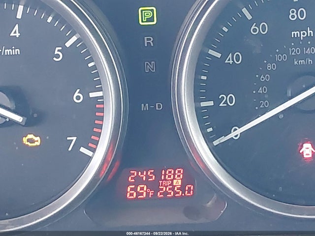 2010 Mazda Mazda6 I Touring მანქანა იყიდება აუქციონზე, vin: 1YVHZ8CHXA5M12174, აუქციონის ნომერი: 46167344