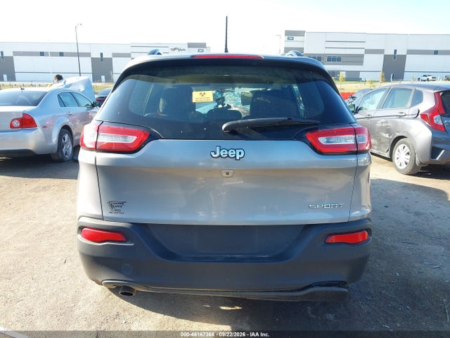 2015 Jeep Cherokee Sport მანქანა იყიდება აუქციონზე, vin: 1C4PJLAB7FW760560, აუქციონის ნომერი: 46167366