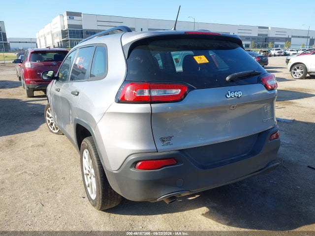 2015 Jeep Cherokee Sport მანქანა იყიდება აუქციონზე, vin: 1C4PJLAB7FW760560, აუქციონის ნომერი: 46167366