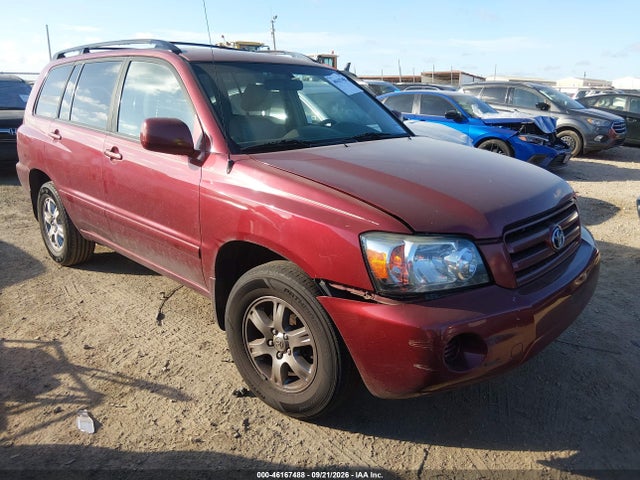 46167488 :رقم المزاد ، JTEDP21A460114071 vin ، 2006 Toyota Highlander V6 مزاد بيع