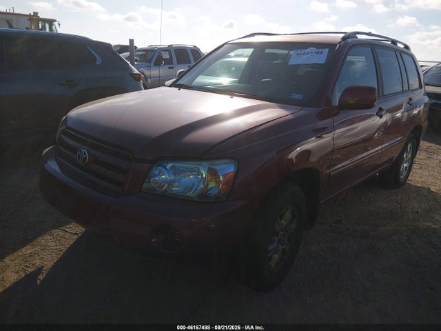 2006 Toyota Highlander V6 მანქანა იყიდება აუქციონზე, vin: JTEDP21A460114071, აუქციონის ნომერი: 46167488