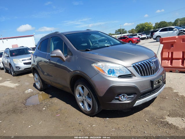 Auction sale of the 2015 Buick Encore Leather, vin: KL4CJGSB8FB146414, lot number: 46167489