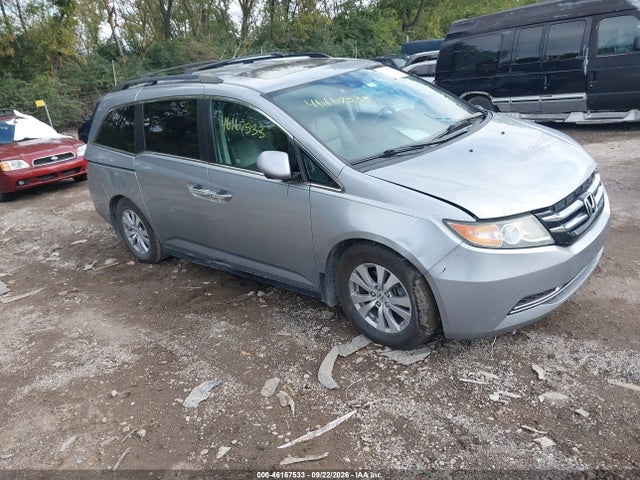 2016 Honda Odyssey Ex-l მანქანა იყიდება აუქციონზე, vin: 5FNRL5H65GB079746, აუქციონის ნომერი: 46167533