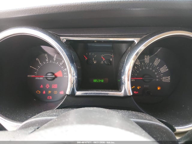2009 Ford Mustang V6/v6 Premium მანქანა იყიდება აუქციონზე, vin: 1ZVHT80N695133718, აუქციონის ნომერი: 46167571