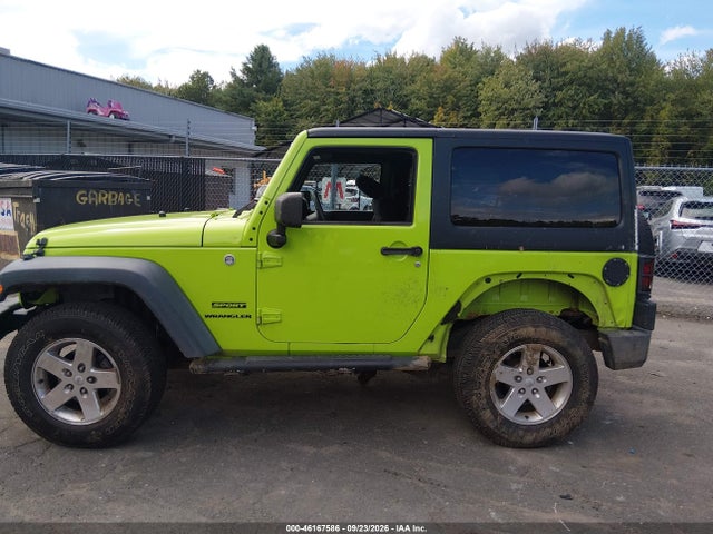 Продаж на аукціоні авто 2012 Jeep Wrangler Sport, vin: 1C4AJWAG7CL242934, номер лоту: 46167586